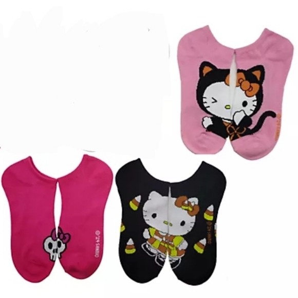 HELLOKITTY HALLOWEEN SOCKS - Picture 2 of 2
